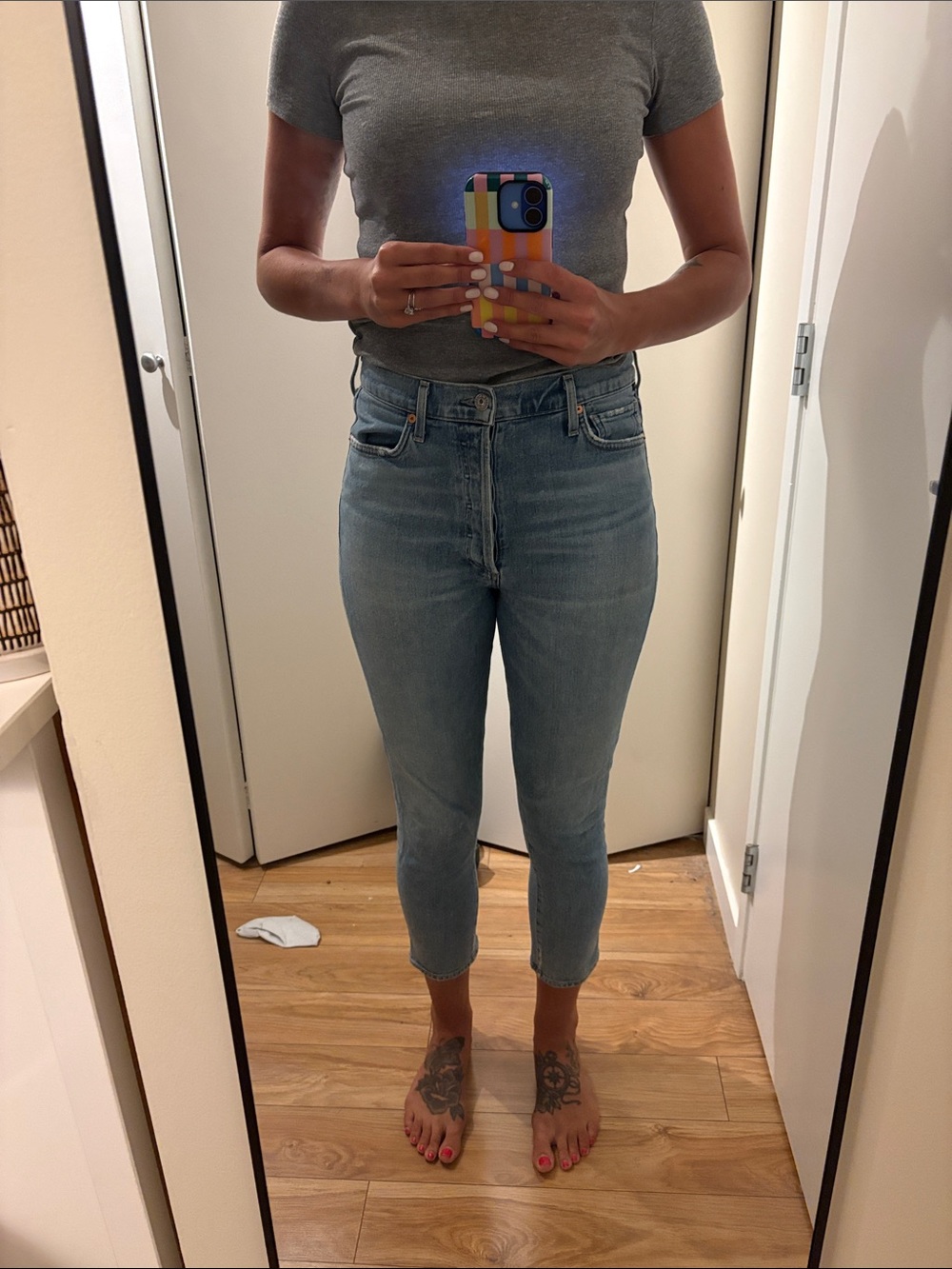 Citizens Of Humanity Olivia Crop Slim Jeans